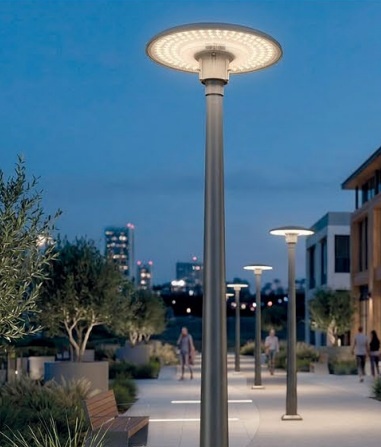 Premium LED Parklamp GLX 30w/50w70w (powerswitch), 4500 -10000Lumen (120lm/w), CCT-Switch (3000K/4000K/5000K, Met Schemersensor, IP65, 3 Jaar Garantie, foto 2 van 5