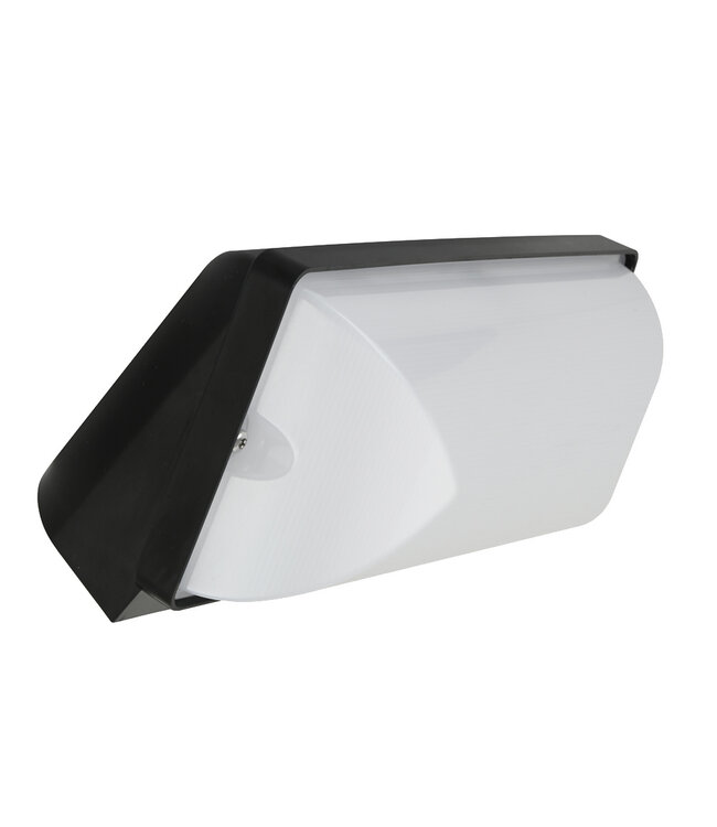 GLW LED Portieklamp ZWART, Wattage switch 5/7/8/10w , 450-900 Lumen, Color Switch (3000/4000/6000K), IP66, IK10, Optioneel: Sensor, 3 Jaar Garantie