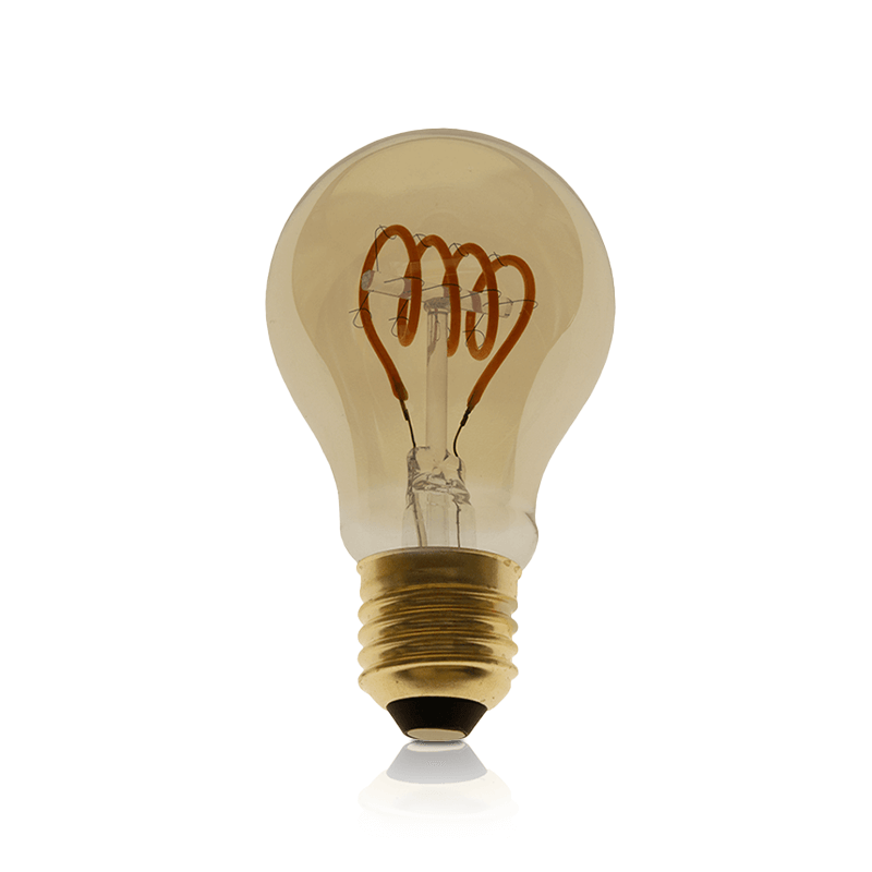 E27 4w Led Filament Lamp, 2200K, 270 Lumen, Dag/Nacht Sensor, 2 Jaar garantie, foto 3 van 3