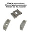 Accessoires t.b.v. Led Strip Profiel FLEX | Grijs