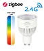 MiBoxer Zigbee3.0 GU10 LED Spot 6w RGB + CCT, 2.4Ghz, 550 Lumen, 2 Jaar Garantie  - FUT106ZR