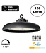 Reserveer: High Bay Led Ufo Power-Switch 90W/120W/150W, 13500-22500 Lumen, CCT-Switch (3000K/4000K/6000K), IP65, 1-10V Dimmable Lifud LED Driver, 5 Jaar Garantie