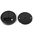 MiBoxer Draai Muurbediening Single Color, 1-Zone, Zwart, 2.4Ghz - FUT087B