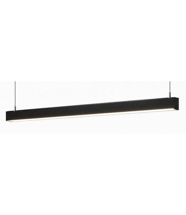 LED Linear Lamp 202cm, 96w, 12000 Lumen (125lm/w), Zwartkleurige Behuizing, 3 Jaar garantie