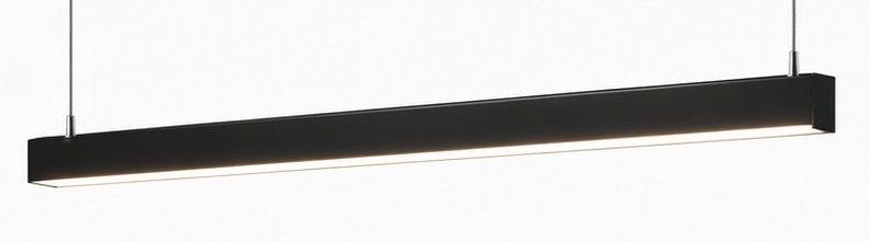 LED Linear Lamp 202cm, 96w, 12000 Lumen (125lm/w), ZWART-kleurige Behuizing, 3 Jaar garantie, foto 6 van 6