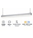 LED Linear Lamp 202cm, 96w, 12000 Lumen (125lm/w), ALU-kleurige Behuizing, 3 Jaar garantie