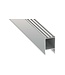 LED Linear Lamp 202cm, 96w, 12000 Lumen (125lm/w), ALU-kleurige Behuizing, 3 Jaar garantie