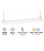 LED Linear Lamp 202cm, 96w, 12000 Lumen (125lm/w), WIT-kleurige Behuizing, 3 Jaar garantie