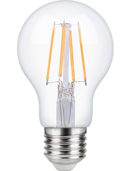 SPL - E27 Led Bollamp A60, 4 Watt, 380 Lumen, 2200K Flame, Dimbaar, 2 Jaar Garantie, foto 2 van 3