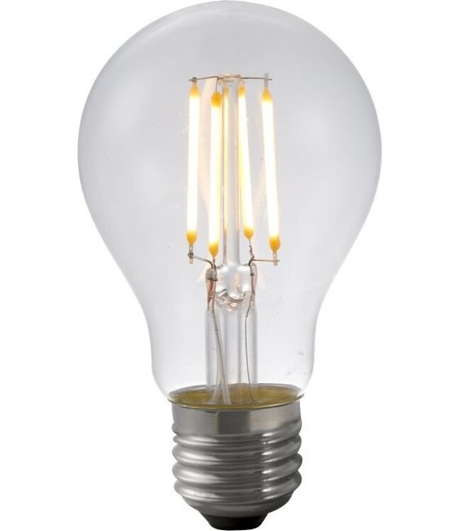 SPL - E27 Led Bollamp A60, 4 Watt, 380 Lumen, 2200K Flame, Dimbaar, 2 Jaar Garantie