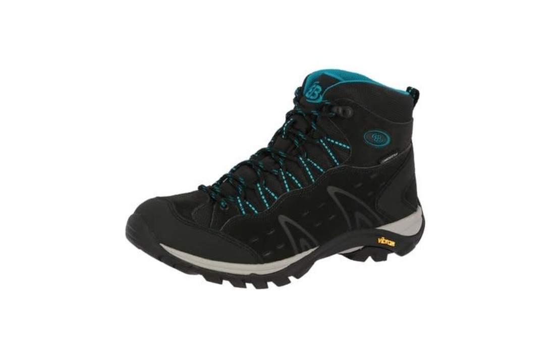 Mount Bona High Antraciet Turquoise