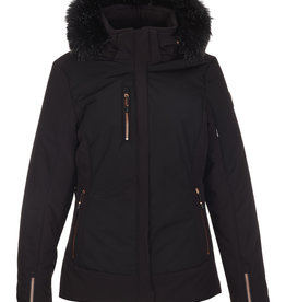 Wintersport jassen voor dames Sportshop de Skihut SportAlm Pinia Black Sportshop de Skihut