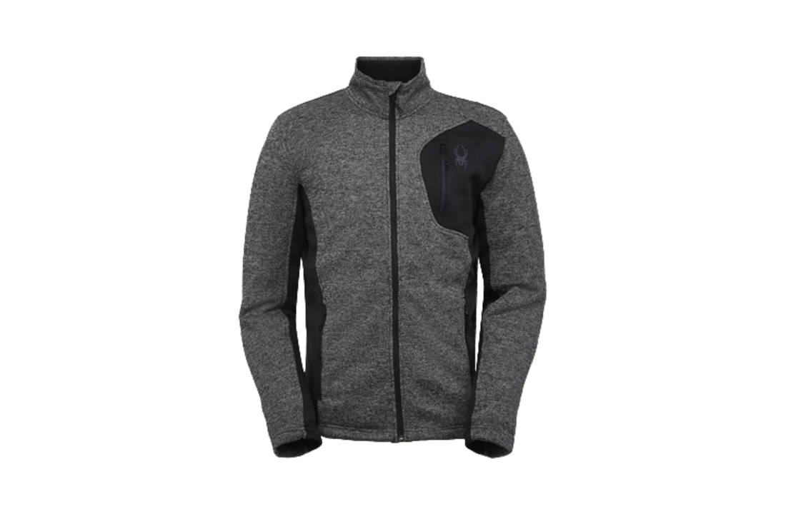 Bandit Full Zip Black Alloy