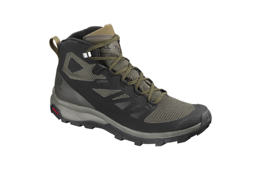Salomon OUTline Mid GTX Black Beluga Cape