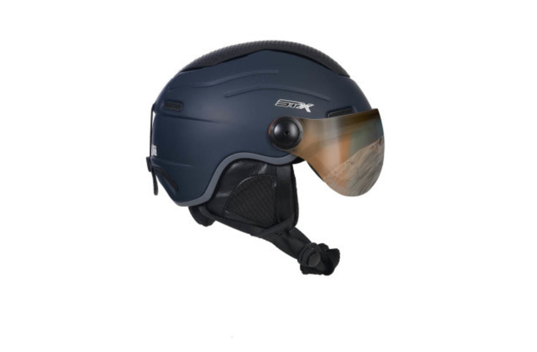 Helmet Visor Slate Blue Grey