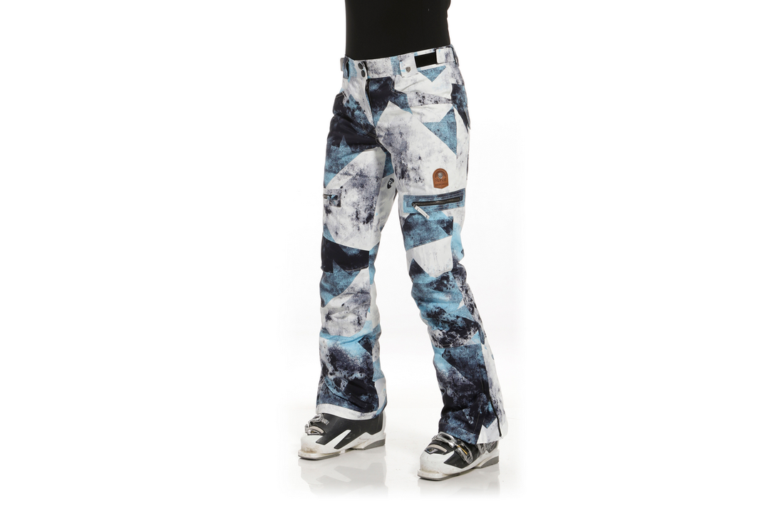 Keely-R Graphic Mountains Blue White
