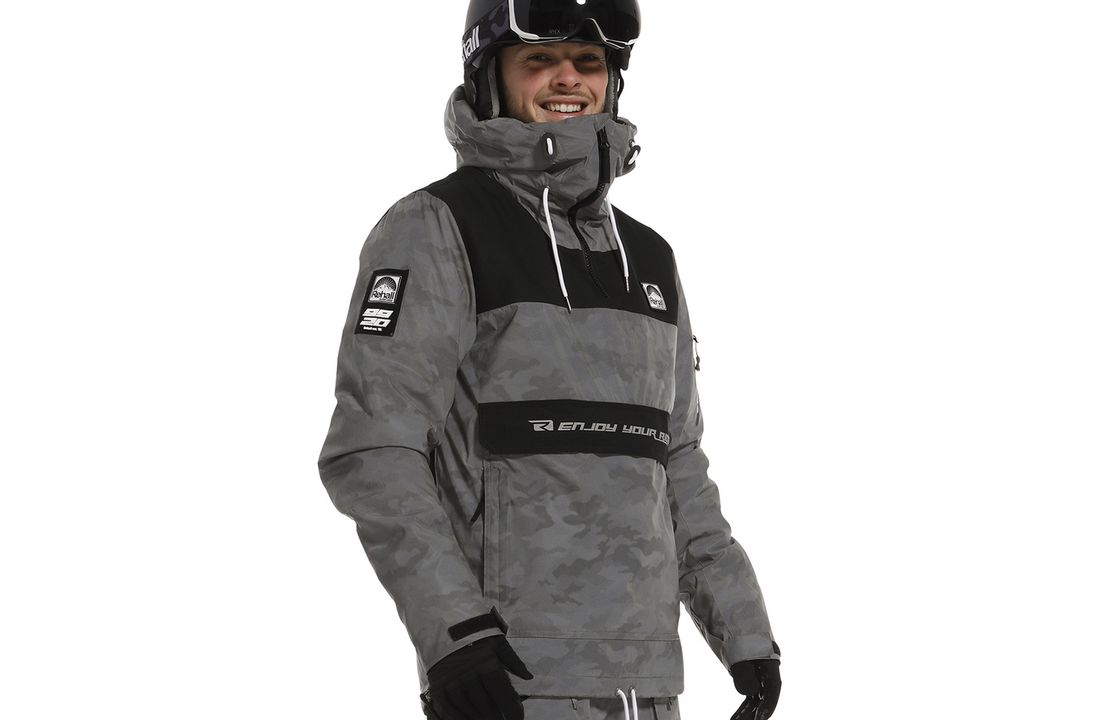 Karl-R Anorak Camo Reflective Dots