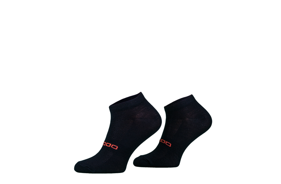 RUN10 Merino Wol Black