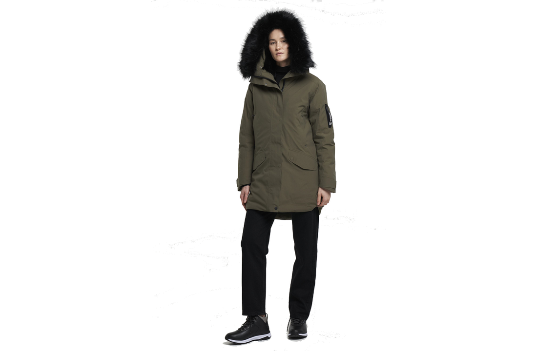 Tenson Vision Jacket WMN Olijf