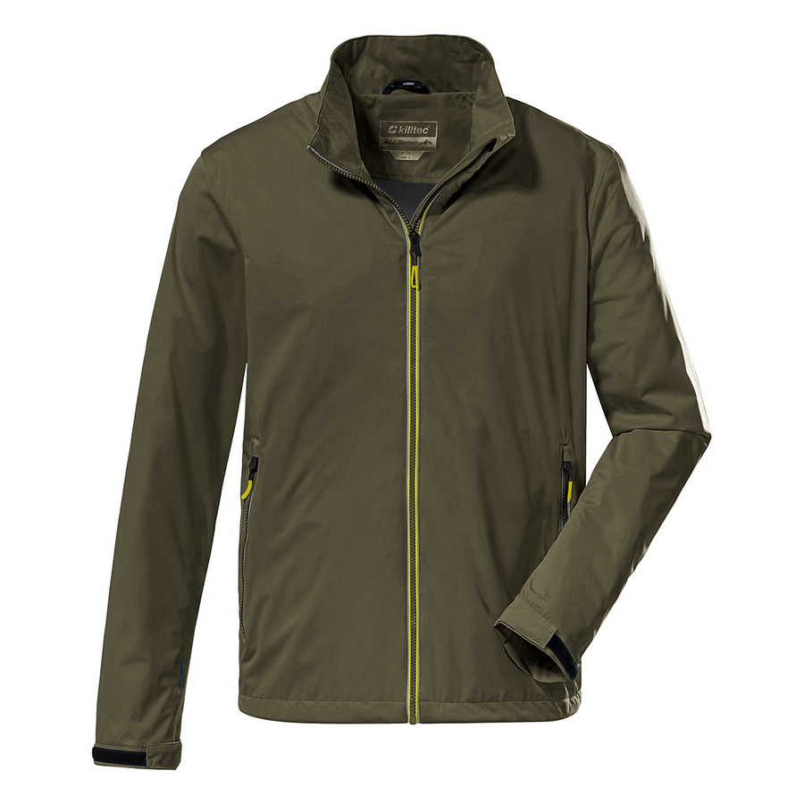 KOS 8 MN SFTSHLL JCKT |Kleur: Donker Olijf