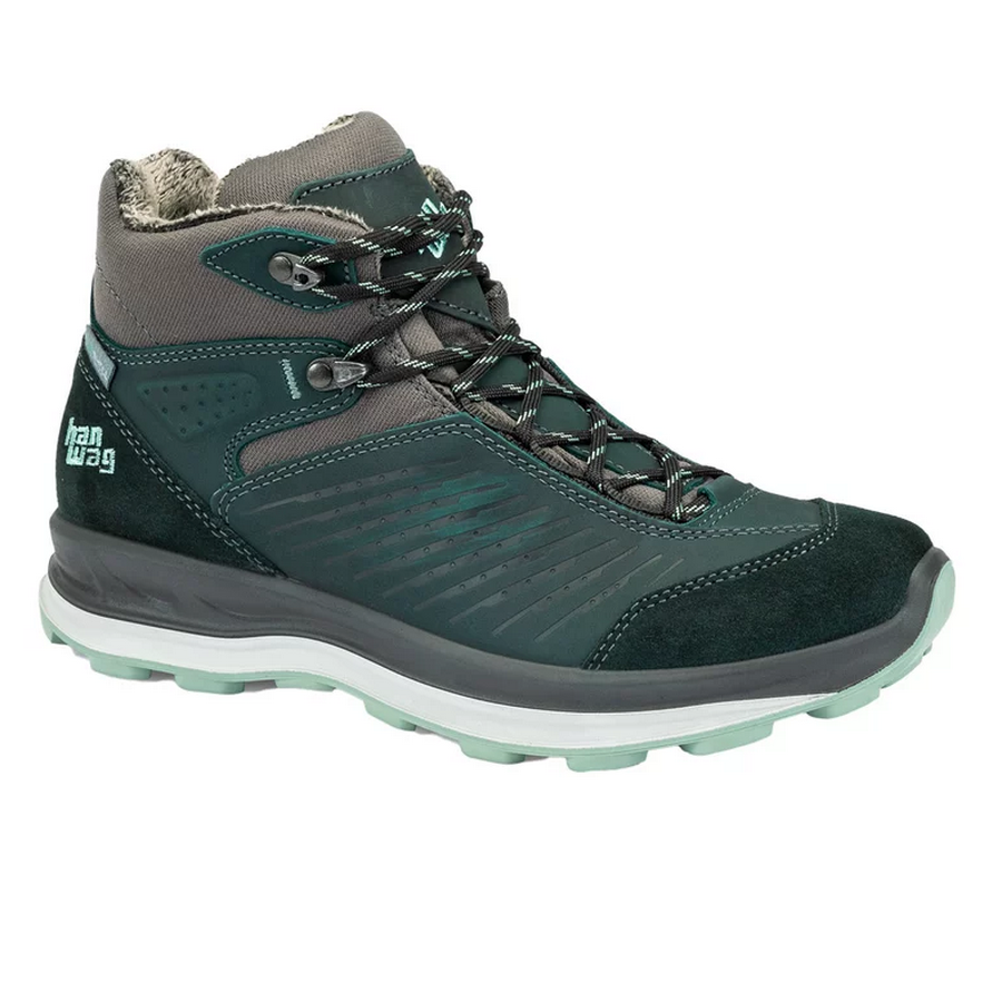 Han Wag Bluestrait Mid Lady ES Petrol Mint