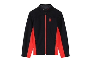 Spyder Bandit Full Zip Black Boy