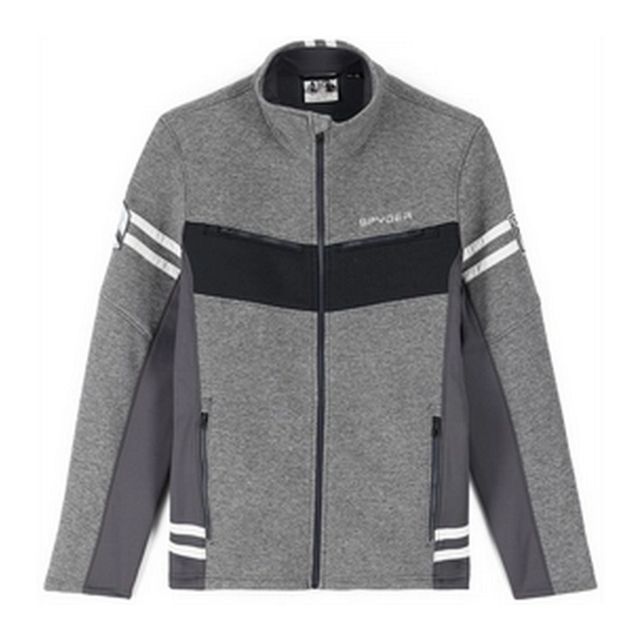 Spyder Wengen Half Zip Ebony