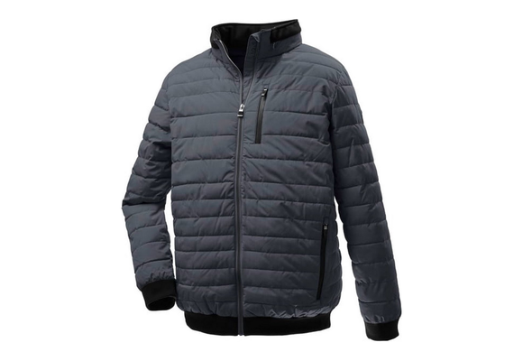 Stoy Thiant MN Quilted JCKT A |Kleur: Blauw Grijs
