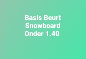 Basis Beurt Snowboard Onder 1.40