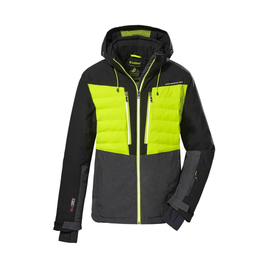 Killtec KSW 56 Anthrasiet/groen/zwart