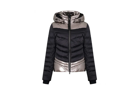 Kelly Down Jacket Black/Stone