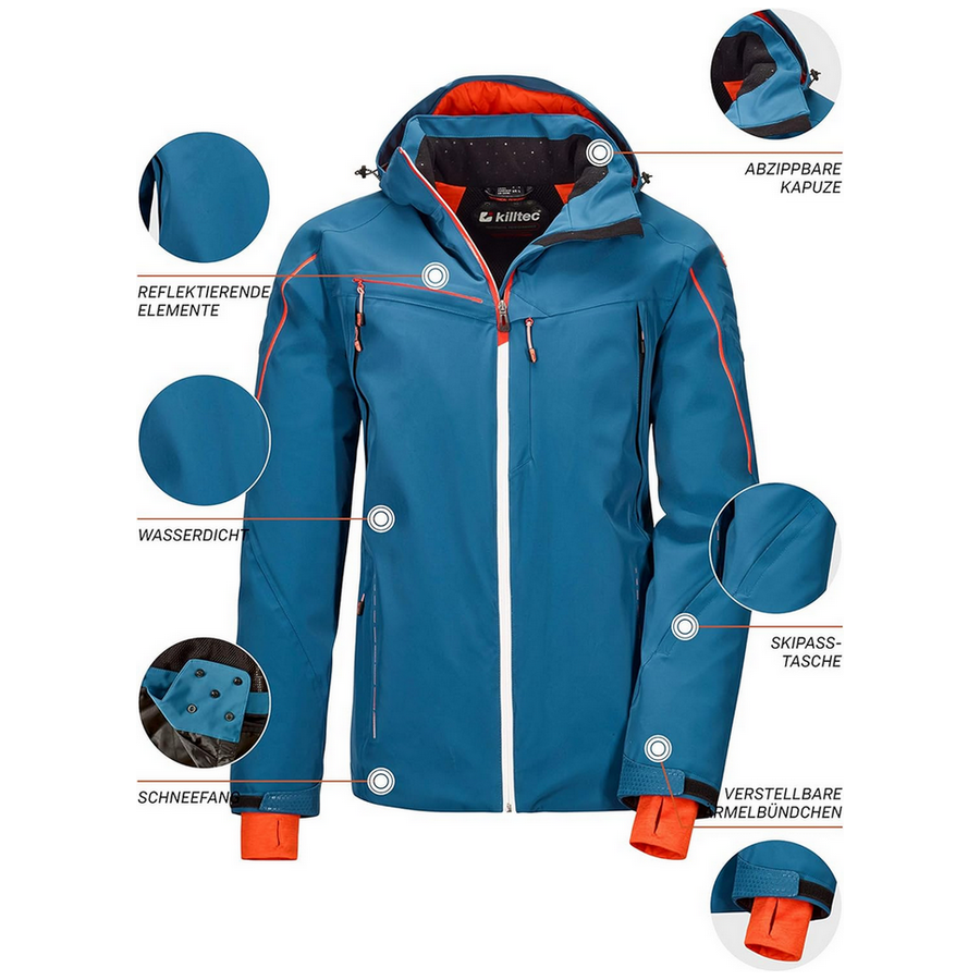 Killtec Kuopio WMN Ski JCKT A Blauw