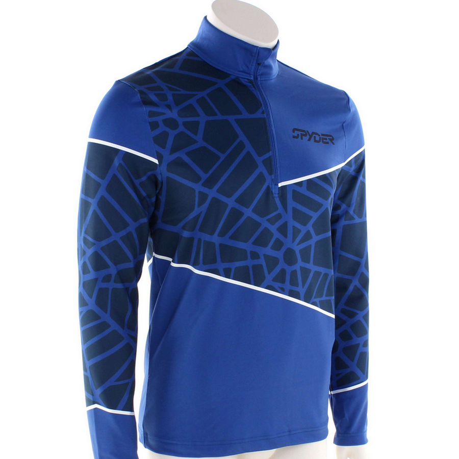 Spyder Vital 1/2 Zip Electric Blue