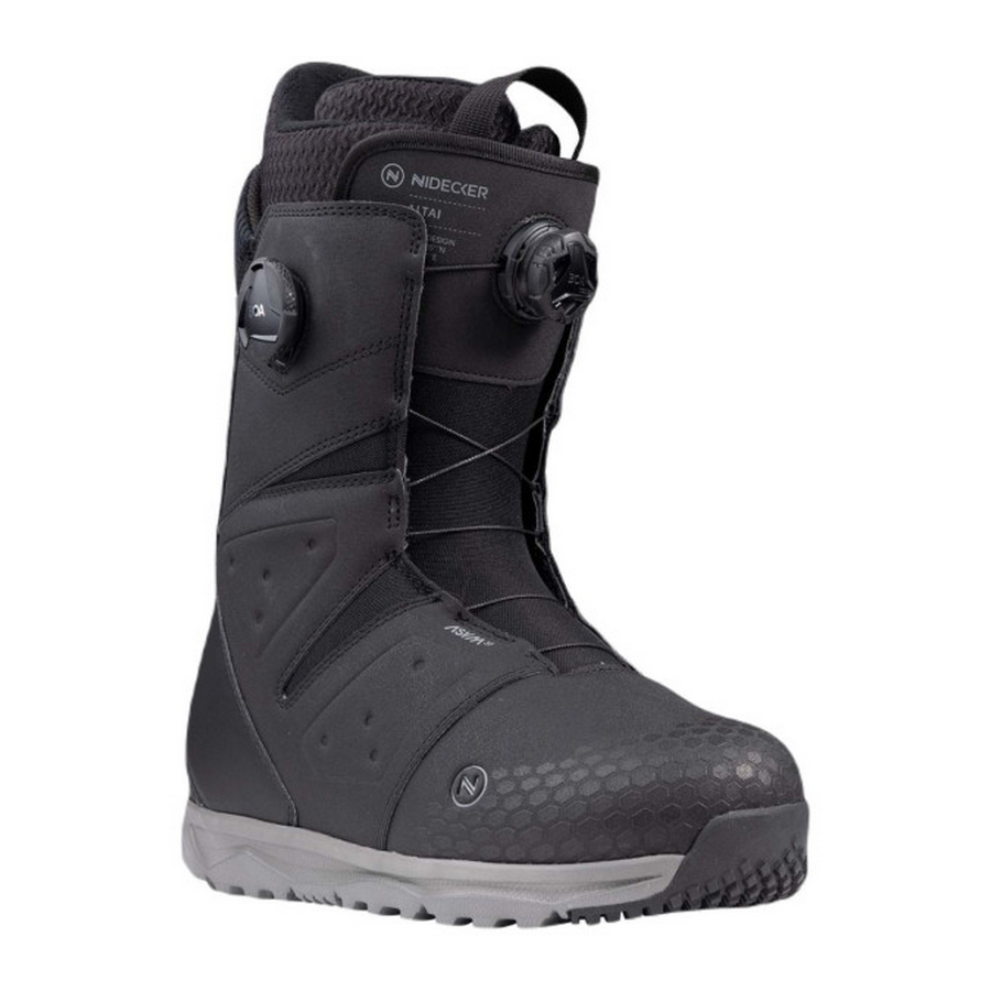 Nidecker Altai Snowboard Schoen Black
