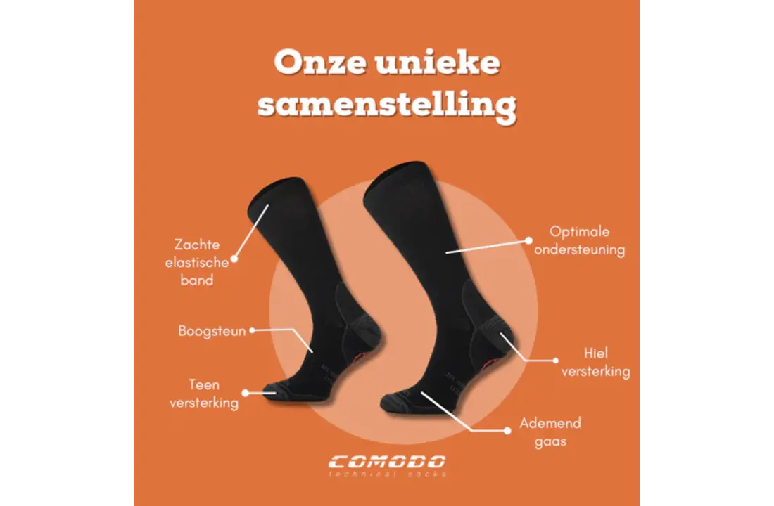 Comodo Wandelsokken Anti teek TRE6