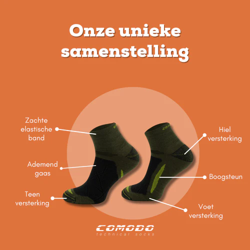 Comodo Wandelsokken Merinowol TREUL02