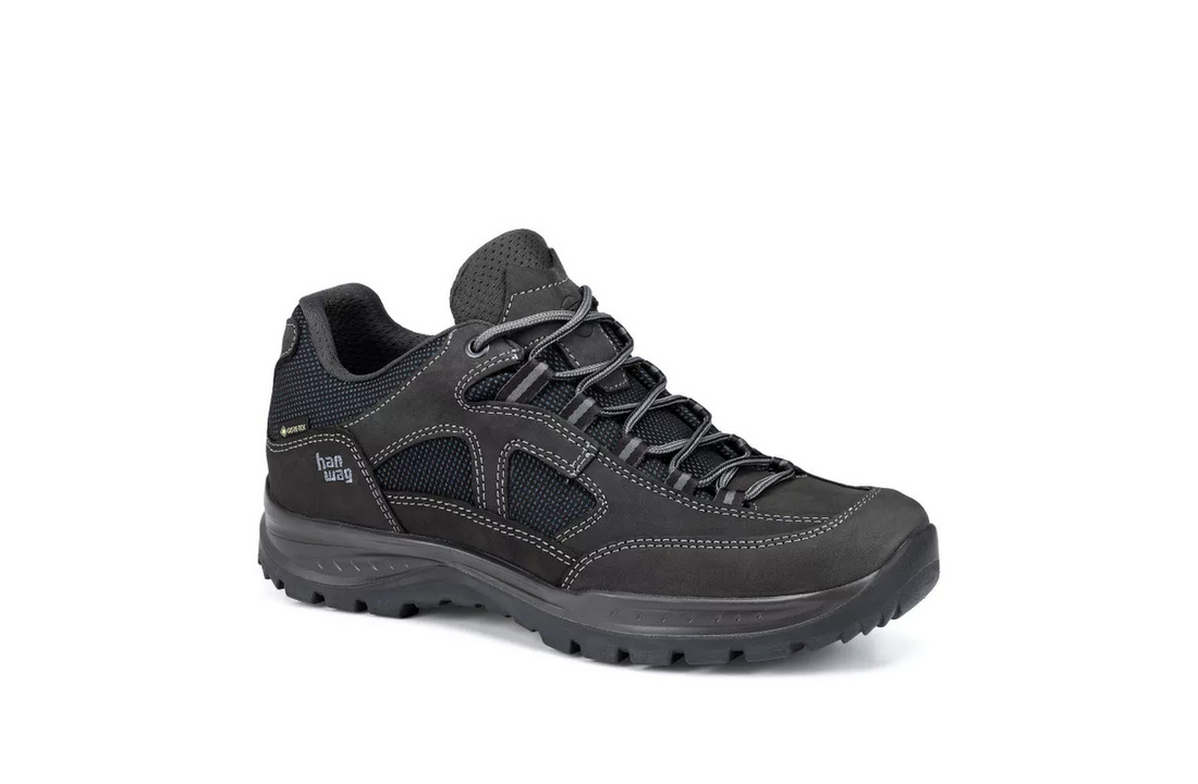 Han Wag Gritstone II GTX Kleur Asphalt Black
