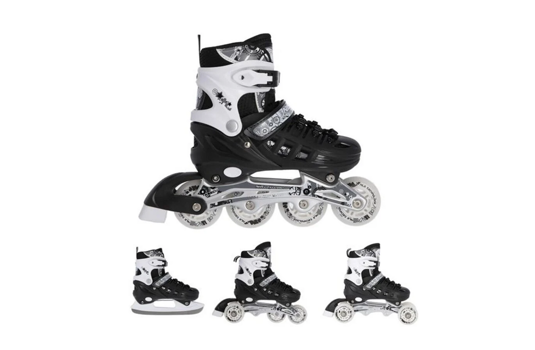 Nils inline skates/schaaatsen verstelbaar