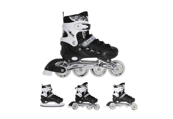 Nils inline skates/schaaatsen verstelbaar