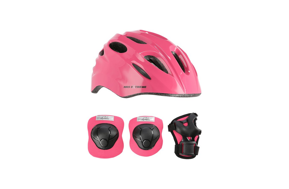 Nils Skate helm en beschermers