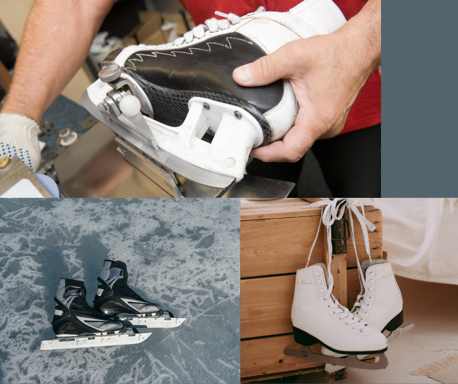 Schaatsen slijpen bij de Skihut