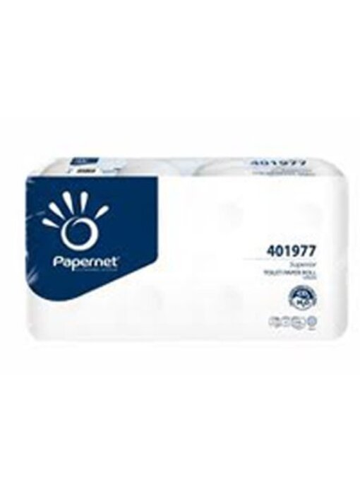 Eigen merk Toiletpapier Traditioneel, 3-laags, wit, 250 vel, 72 rollen