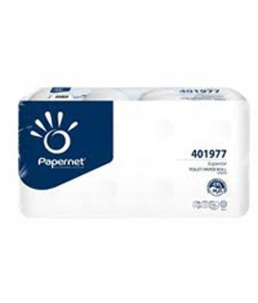 Eigen merk Toiletpapier Traditioneel, 3-laags, wit, 250 vel, 72 rollen