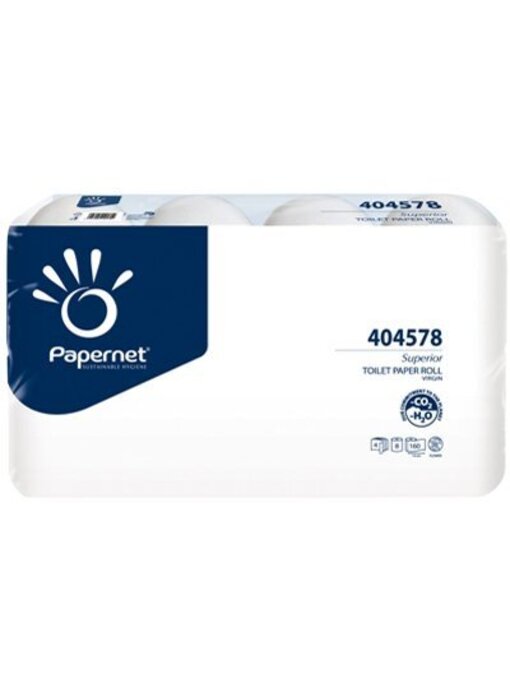 Eigen merk Toiletpapier Traditioneel, 4-laags, wit, 160 vel, 72 rollen
