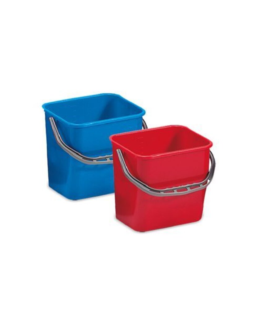 Arcora Kunststofemmer 12L, rood