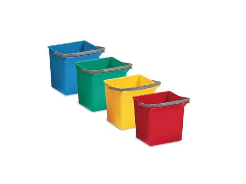Arcora ECOMOP Kunststofemmer 6L, rood