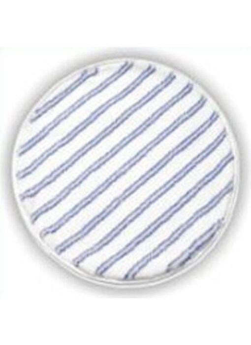 Arcora Rondmop SOFT 43cm, 2-zijdig, BLAUW-WIT