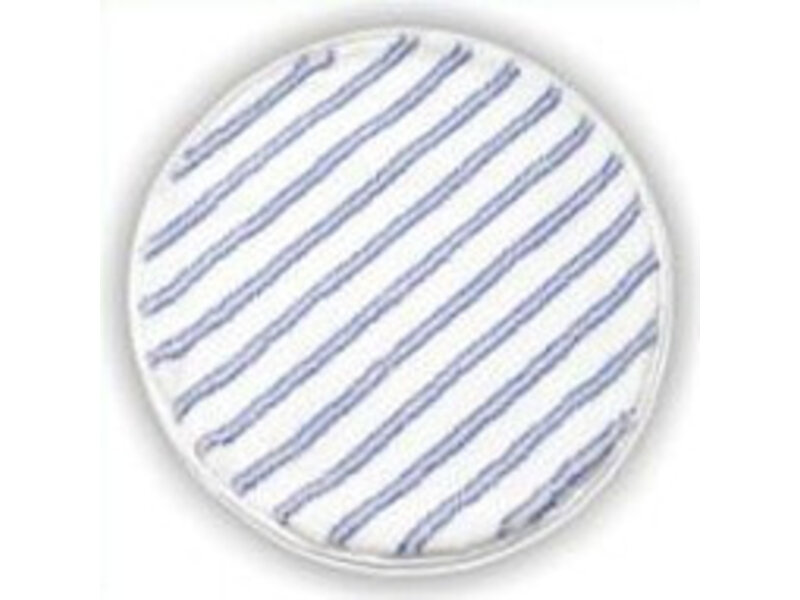 Arcora Rondmop SOFT 43cm, 2-zijdig, BLAUW-WIT