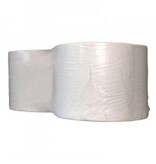 Eigen merk Industrierollen, 1000M, 24cm, 1-laags, cellulose, wit, 2 rollen