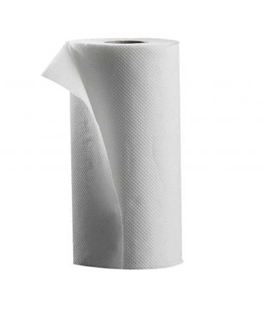 Eigen merk Keukenrollen, 2-laags, tissue wit, 32 rollen x 50 vel